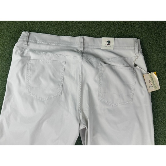 Duck Head NWT Performance Chino Pants Mens 38x34 Stone Khaki Stretch - Picture 7 of 12